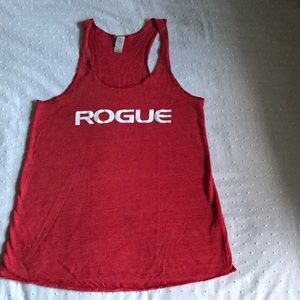 Get empowered with this red workout tank!